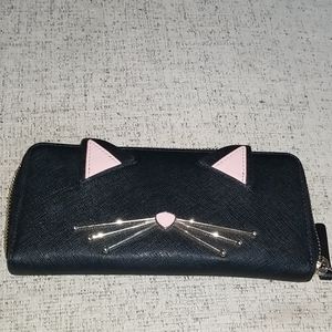 Kate Spade cat's meow wallet